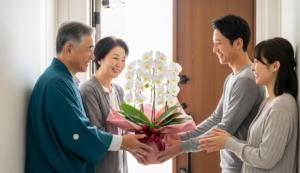 新築祝い息子夫婦への贈り物|相場とマナー、胡蝶蘭が人気の理由