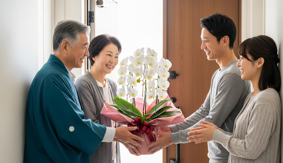 新築祝い息子夫婦への贈り物｜相場とマナー、胡蝶蘭が人気の理由