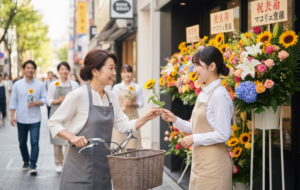 開店祝い花の持ち帰りマナー完全版｜許可やタイミングは？