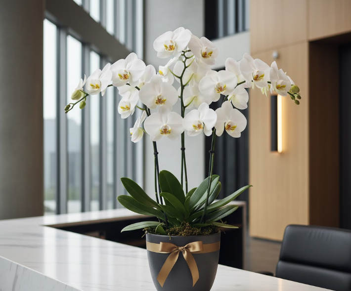 胡蝶蘭のメンテナンス不要で贈る、心遣いの贈り物